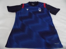 NOTTINGHAM FOREST BOYS TRAINING TOP MACRON XS FIT HEIGHT 146-158CM