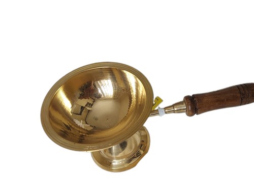 Pooja diya brass diva indian - brass,
