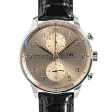 IWC Portuguese Chronograph IW371624 Gray Men's Used Watch #10109