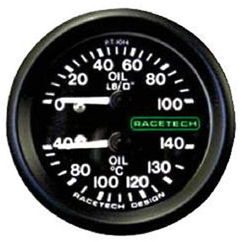 Racetech oil pressure temp - oil, pressure/oil