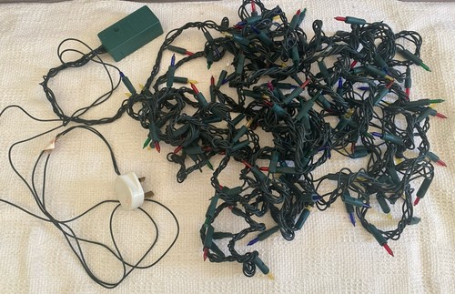 Christmas tree fairy lights - christmas,