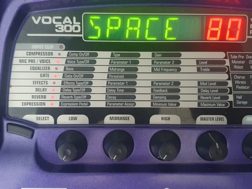 Digitech vocal effects - vocal,