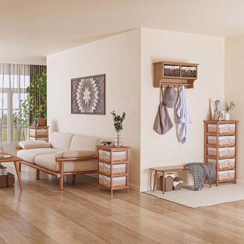 Drawer dresser wicker - drawer,