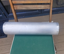 125mm  5"  OD  outside diameter   Aluminium Round Tube Pipe x   310mm long