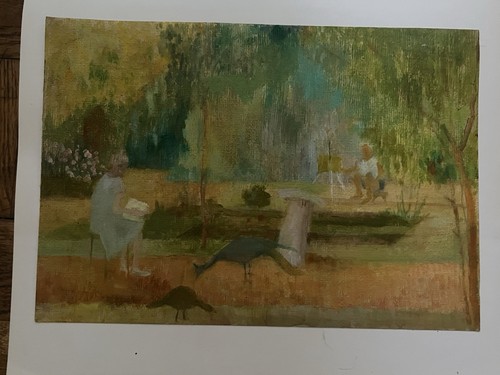 Figures landscape garden - landscape,