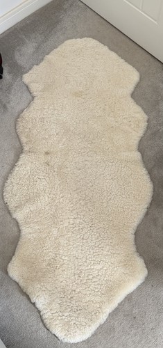 Dunelm sheepskin rug - dunelm,