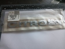 CITROEN REAR DOOR BADGE Emblem