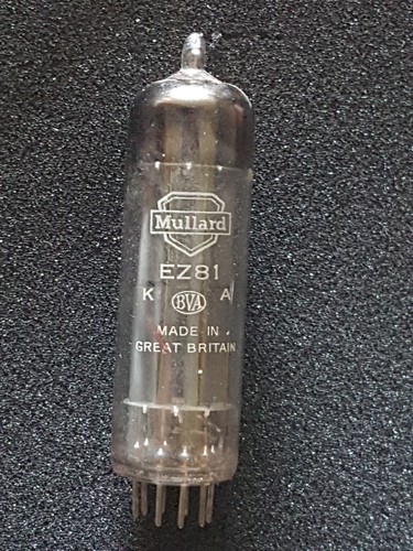 Vintage mullard ez81 6ca4 - ez81,