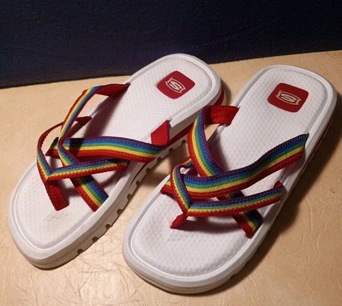 Sketchers cali rainbow white - sketchers,