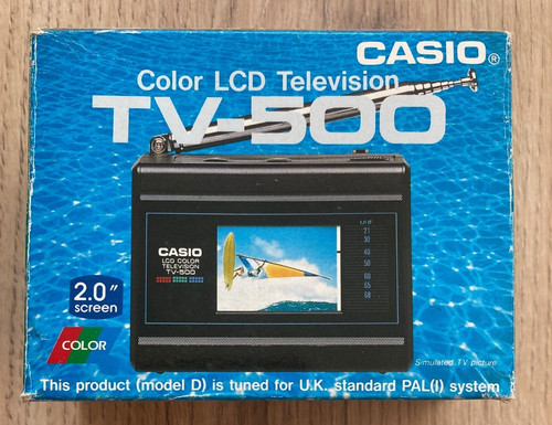 Vintage casio 500 lcd - vintage, tv-500