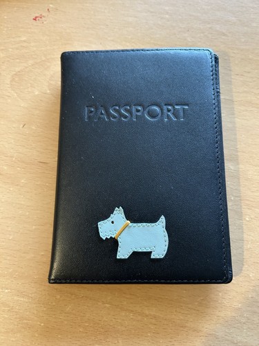 Black radley passport holder - radley,