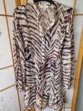 Topshop tiger animal print dress, in size 6, NWOT