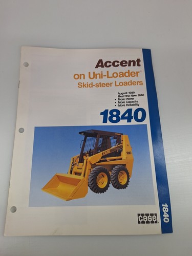 Case 1840 accent - case, steer