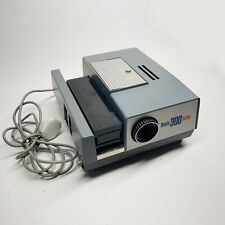 Vintage Boots 300 Turbo Blue Slide Projector Retro 35mm Film Photo Viewer