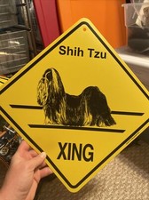 New!! Shih Tzu Dog Crossing