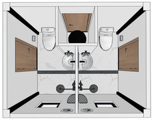 Shower Block 2 Bay