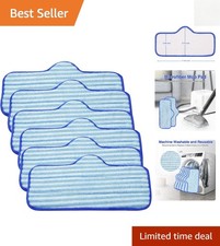 Durable 6 Pack Microfiber Pads