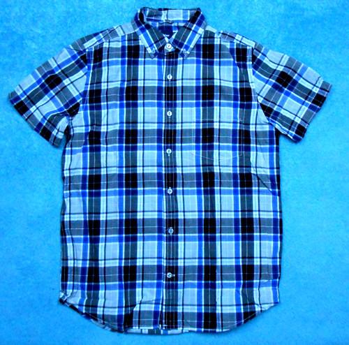 Gap men blue check short - ~,