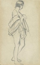 Portrait Of A Lady - Antique