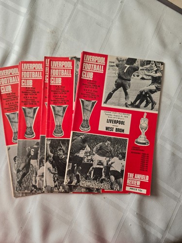 Liverpool home programmes - liverpool,