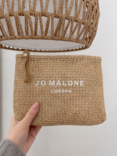 Malone woven makeup pouch - malone,