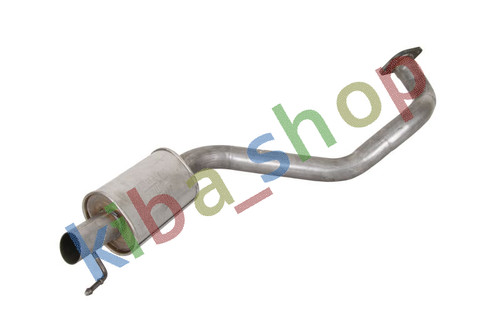 Exhaust system rear silencer - system,
