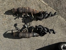 BMW Exhaust Manifolds Catalytic Converters Pair S85 Petrol E60 E61 M5 Headers