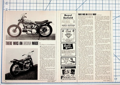 Vintage cycle world magazine - vintage,