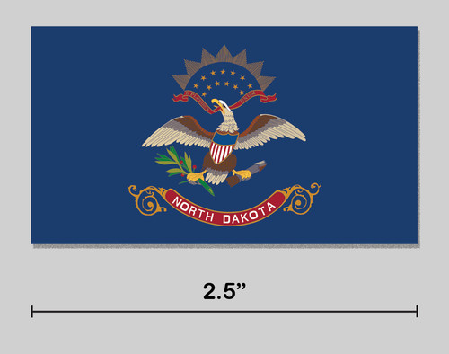 North dakota sticker state - dakota,