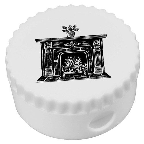 Old fireplace compact pencil - fireplace',