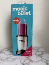 Magic Bullet Little Blender Including To-go Lid and Tall Cup MB1001S NEW WA
