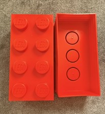 LEGO Red Brick 8 Stud Storage