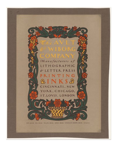 Vintage art nouveau poster - vintage,