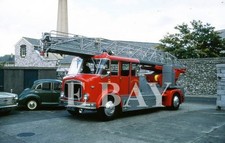 Plymouth Fire Brigade fire engine colour slides