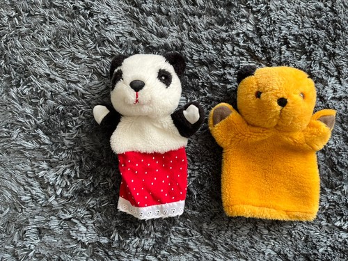 Sooty sue plush hand puppets - sooty,