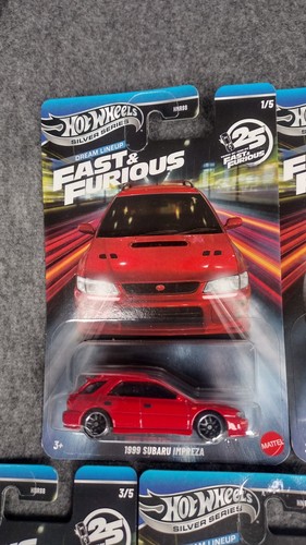 Hot wheels silver series - series, red