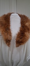 Vintage 1930-1940 Red Fox Fur Stole. Retro Revival.