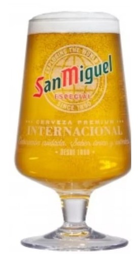 San miguel half pint glass - 1,