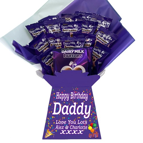 Chocolate bouquet buttons - bouquet,