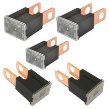 5x 80 Amp Black Japanese 80A PAL Male A Fuse Slow Blow Nissan Mazda Honda Toyota