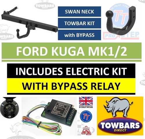 Swan neck towbar for - neck,