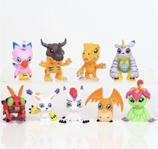 Digimon Figures 9pcs Agumon
