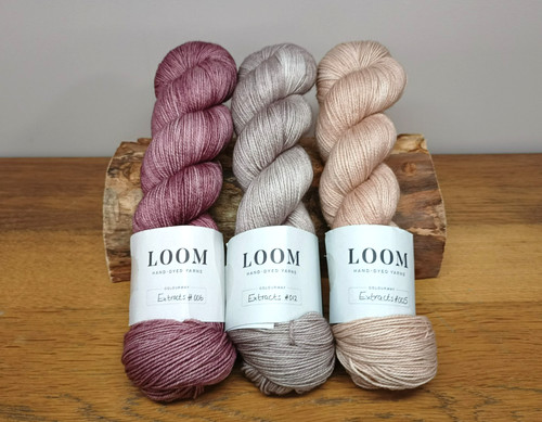Loom skeins twist sock - x,