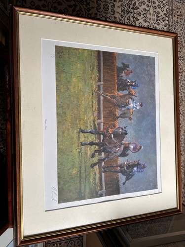 Framed limited edition horse - framed,