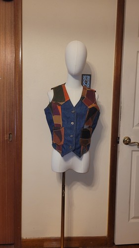 Vintage denim and leather - vintage, 70's