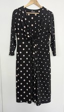 Debenhams Black Polka Dot Midi