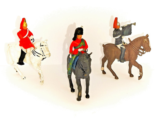 Britains herald mounted - herald, 3