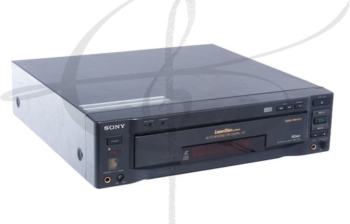 Sony mdp 750 cdv player - cdv,