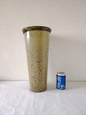 Glass Floor Vase Umbrela Stand Walking Stick Holder 41cm