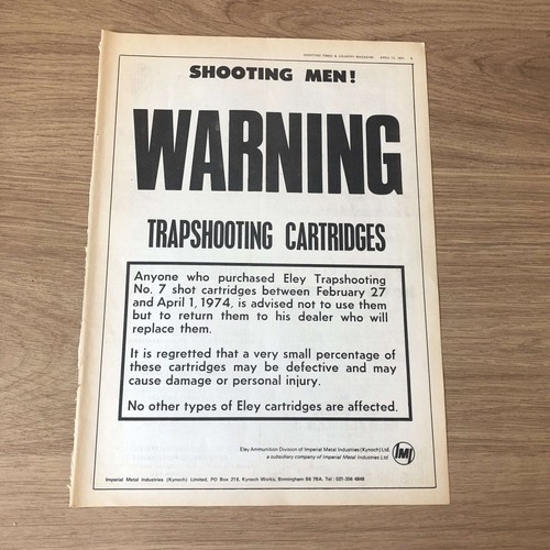 Guns59 magazine advert 12x9 - magazine,